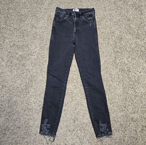Agolde Feel Good Jeans Raw Hem